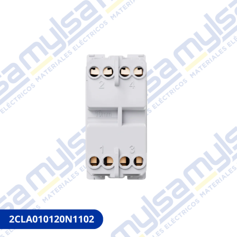 MODULO INTERRUPTOR 2 POLOS BLANCO (BIPOLAR)