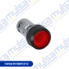 Thumbnail PULSADOR PLANO Ø22MM ROJO LED IP69K 1NC 230VAC LINEA COMPACTA0