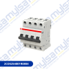 Thumbnail INTERRUPTOR TERMOMAGNETICO DE RIEL DIN 4P 80A CURVA C - 6KA (898) 10KA (947-2)0