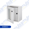 Thumbnail GABINETE PRFV CON PUERTA VIDRIO Y BANDEJA MINIPOL 400X300X200MM0