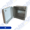 Thumbnail CAJA DE PASO IP54 PRESINTABLE CON RIEL - 120X120X85MM0